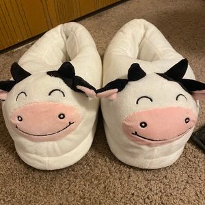 Cow slippers